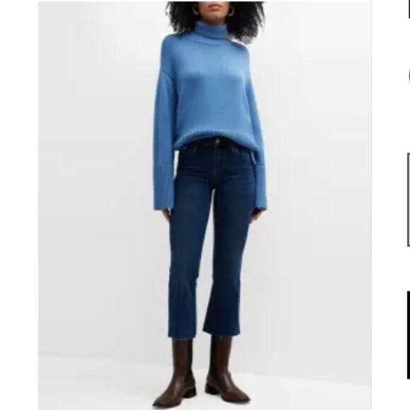 Frame Denim Le Crop Flare High-Rise Jeans Size 30 - Picture 16 of 16